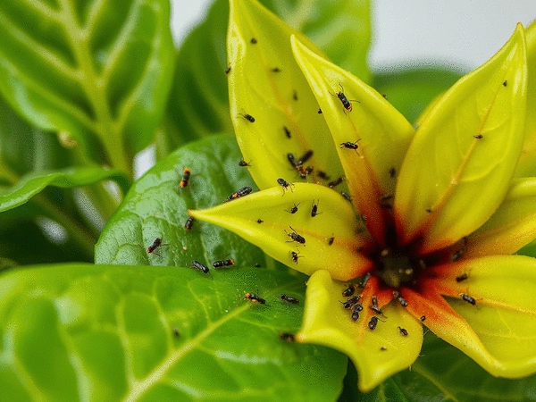 Eliminacja wciornastków z roślin tropikalnych