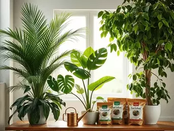 Nawożenie palm, monster i fikusów: kiedy, czym i jak często zasilać rośliny tropikalne, żeby naprawdę rosły