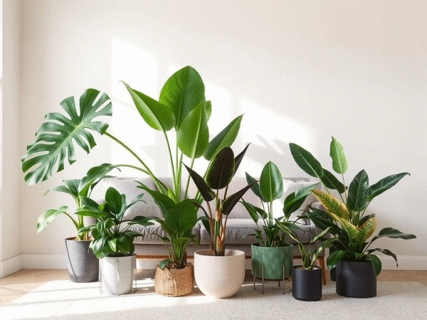 Rośliny do salonu: najlepsze gatunki egzotyczne i tropikalne + praktyczne aranżacje