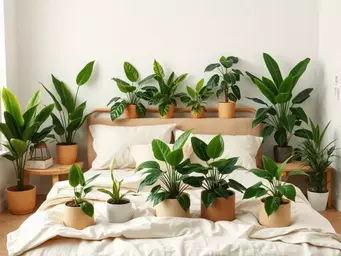 Zielona sypialnia: które rośliny oczyszczają powietrze i są bezpieczne do pokoju snu